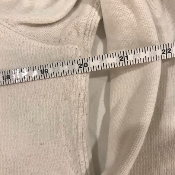 Levi’s white hoodie sz Large pink writing - Picture 7 of 8